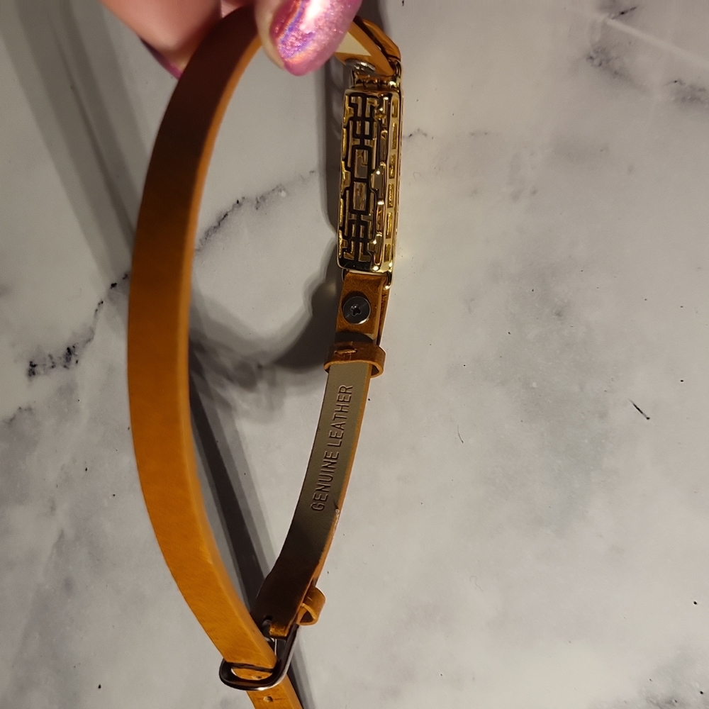 Genuine Leather Bracelet - Picture 3 of 3